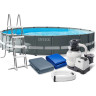 Каркасный бассейн INTEX Ultra XTR Frame 26334, Ø610×122 см — комплект Deluxe